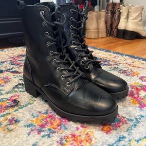 Black Combat Boots